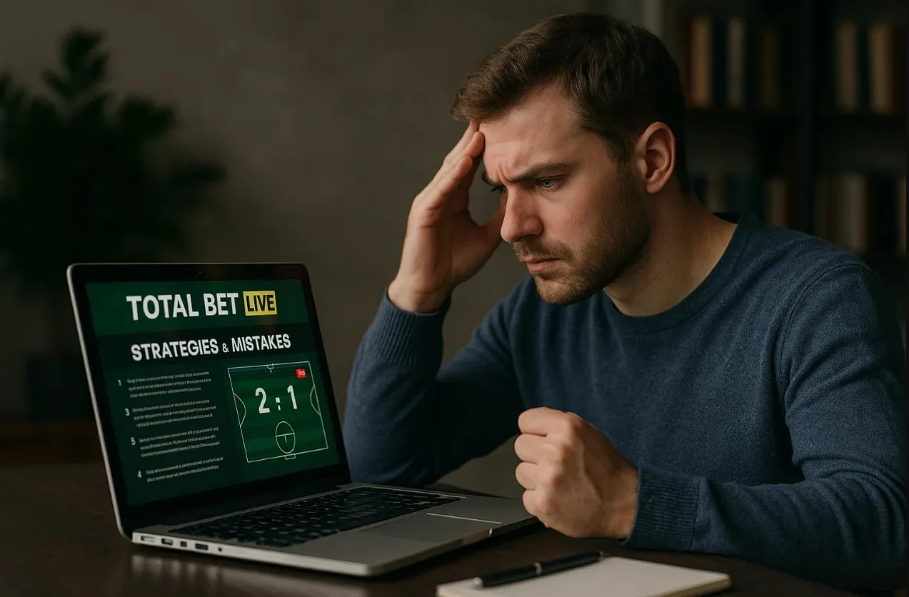Total Bet Live — всё о стратегиях и ошибках в лайв-ставках