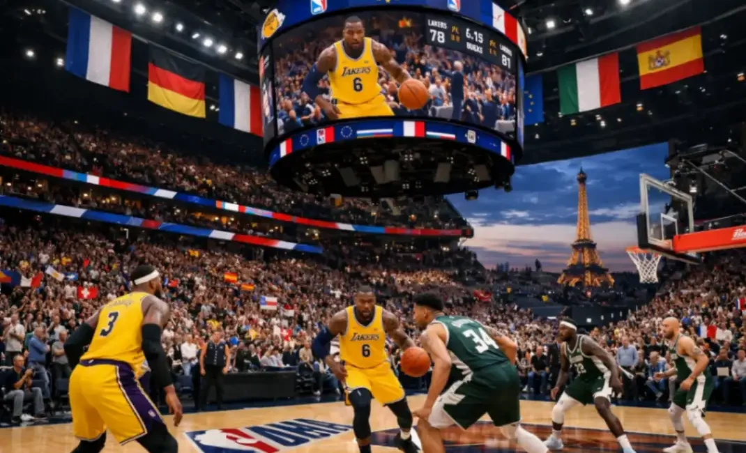 NBA в Европе 2026: почему лига активно выходит на европейский рынок