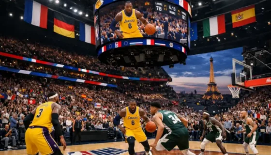 NBA в Европе 2026: почему лига активно выходит на европейский рынок NBA в Европе 2026: почему лига активно выходит на европейский рынок
